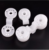 Resim Wezone Dayanıklı Bahçe Ağı Klipsi - 50 Adet Beyaz Güneş Koruma Filesi Sabitleme Kancası 