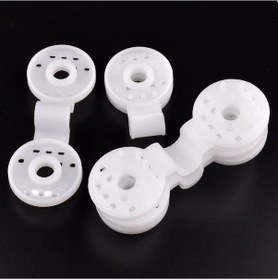 Resim Wezone Dayanıklı Bahçe Ağı Klipsi - 50 Adet Beyaz Güneş Koruma Filesi Sabitleme Kancası 