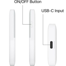 Resim Huawei 4g Mobil Wifi-5 Taşınabilir Modem 1200 Mbps Hızında Tek Bant Anten ile Otel Kullanımı için 
