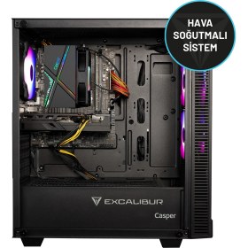Resim Casper Excalibur E65L.147F-BF70X-0HD Intel Core i7-14700F 16GB RAM 1TB SSD NVIDIA Geforce RTX 5070 Freedos 