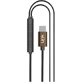 Resim Linktech H72 Ekstra Bass Type-c Kulak Içi Kablolu Kulaklık 