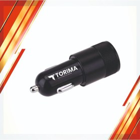 Resim Araba Çakmaklık Şarj Aleti Çift Usb Şarj Soketi 2.4 Amper Hızlı Ş 