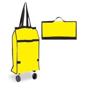 Resim Marsilyan Buffer® Katlanabilir Tekerlekli Market Çantası,çok Amaçlı Pazar Arabası,portatif Alışveriş 