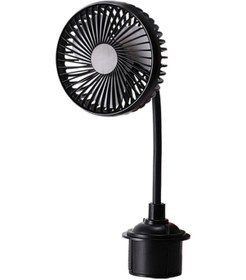 Resim Usb 3 Hızlı Otomobil Araç Fanı Güçlü Sessiz Taşınabilir Araba 1 Adet 