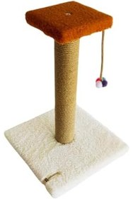 Resim SkyGOO Tek Katlı Stepli Beyaz Kedi Tırmalama Tahtası revify 827927 