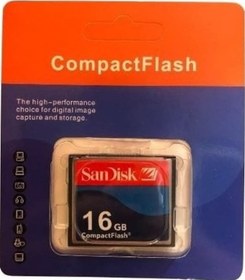 Resim Sandisk 16Gb Compact Flash Hafıza Kartı Cf Kart 