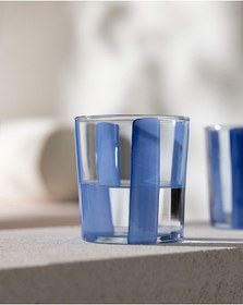 Resim Pierretta-colour Stripes 4'lü Su Bardağı Seti - Mavi - 380 Ml 8684427335642 Çok Renkli 