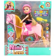 Resim Nini Love Binici Bebek Seti 