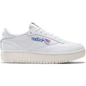 Resim Reebok Club C Double Kadın Günlük Ayakkabı 100074478 Beyaz-beyaz Beyaz 