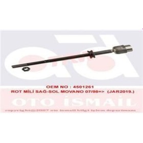 Resim TRW JAR936 ROT MİLİ MASTER II 98- / MOVANO 98- / INTERSTAR 02- 