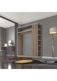 Resim Kenzlife giysi dolabı bayram 180*150*40 crd gardırop 