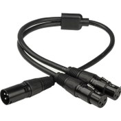 Resim 3 Pin Xlr Mikrofon Kablosu Ses Siyah (Yurt Dışından) 