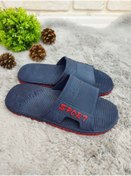 Resim Gezer Erkek Kaymaz Taban Banyo Balkon Sport Lacivert-kırmızı 