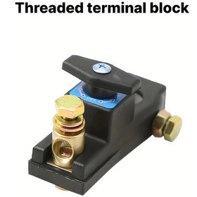 Resim Chuangyinshop 1pc Universal Akü Bağlantı Kesici Anahtarı Pirinç Yapı Geniş Araç Uyumluluğu 