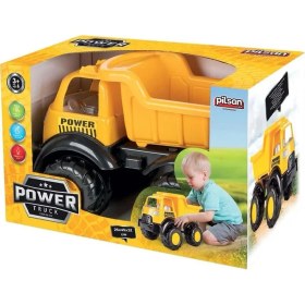 Resim 06 522 Power Kamyon Sarı -Pilsan Oyuncak 