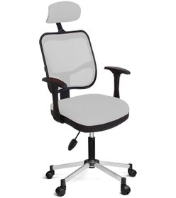 Resim Türksit 817 File Koltuk Metalik Gri Boyalı Ayakli Beyaz 