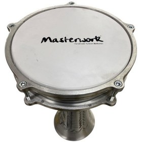Resim Masterwork Alüminyum Darbuka No:4 Gümüş 