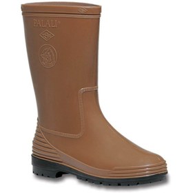 Resim VeliKundura Palalı Pvc Kahverengi Kısa Çizme (BAHÇE,İNŞAAT,TARIM VE SULAMA) 