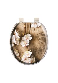 Resim Softy Classic Desenli Yumuşak Klozet Kapağı Beyaz 8691580104992 