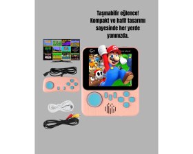 Resim Sayarmarkt 666 Oyunlu Retro Game Console - Tv ve Çift Gamepad Desteği 
