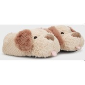 Resim Susam Kadın Hayvanlı Panduf Bej 36/41 Bej 