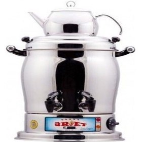 Resim ÜRET Üret Çift Amaçlı 6 L Çay Semaveri Inox Inox 