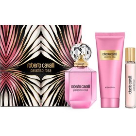 Resim Roberto Cavalli Paradiso Rosa EDP Kadın Parfüm Seti (Parfüm 75 ml + Seyahat Boy Parfüm 15 ml + Vücut Losyonu 100 ml) - Gratis 