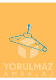 Resim Elbise Askısı Dönerli Z113 6 Lı 360 Döner Başlıklı Dayanıklı Plastik Askı Diğer 