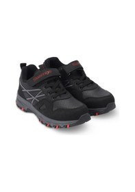 Resim Slazenger NALA Çocuk Cırt Cırtlı Siyah / Kırmızı Günlük Spor Ayakkabısı 