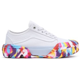 Resim Vans Ua Old Skool Tapered Unisex Beyaz Sneaker 