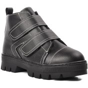 Resim Aspor Arz 2301004-F Siyah İçi Kürklü Cırtlı Çocuk Bot Siyah 