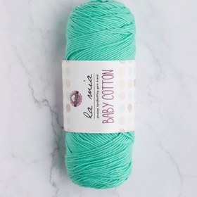 Resim La Mia Baby Cotton Su Yeşili El Örgü İpi - L027 - 33649 