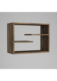 Resim Dekorister Tino Duvar Rafı Ceviz 