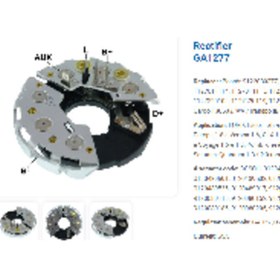Resim Gauss DİYOT TABLASI-BT MERCEDES/AUDI/BMW/VW/FORD (4 FIS )ESKI MODEL - GAUSS-GA1277 