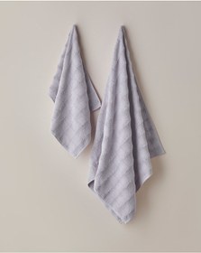 Resim English Home Bubble Pamuk Banyo Havlusu 70x140 Cm Lila Lila 