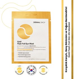 Resim Dermal Gold Flash Foil Göz Maskesi 4 gr - Gratis 
