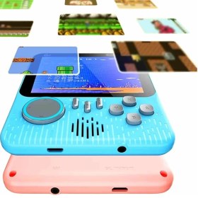 Resim Aesco 3.5 Inç Mini Atari Taşınabilir Oyun Konsolu 666 Adet Retro Oyun 
