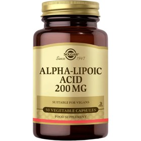 Resim SOLGAR Alpha Lipoic Acid 200mg 50 Kapsül 