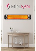 Resim Minisan Mf-3000 İnfrared Isıtıcı Soba 