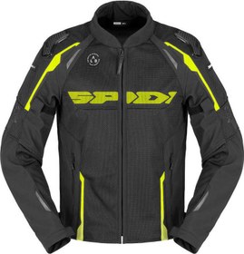 Resim SPIDI RACE WARRIOR 2 NET YAZLIK CEKET SİYAH SARI 