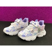 Resim KAFKASLAR AYAKKABI Kız Çocuk Kelebek Desenli Renkli Ortopedik Sneakers Spor Ayakkabı 