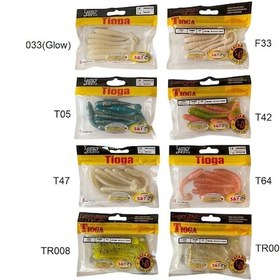 Resim Lucky John Tioga 2.9'' 7.36 Cm 7pcs Silikon Yem 