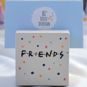 Resim Bi' Dolu Dükkan Friends Kartvizitlik 