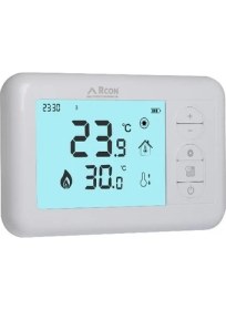 Resim Rcon Rc 305S Kablosuz 7/24 Haftalık Programlı Oda Termostatı 