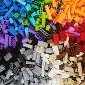 Resim 500 Parça Eğitim Bina Blokları Seti - ABS Plastik Karma Renk Kilitleme Tuğlaları, Yaratıcılığı ve Hayali Güçlendirir - Tatiller, Şükran Günü, Noel ve Doğum Günleri için İdeal Hediye, 3 Yaş ve Üzeri İçin Uygun 