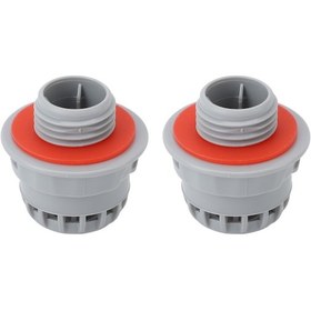 Resim Xindoker 2 Adet G3/4 Erkek Dişli Pvc Entegre Keçe Li Topak Filtre Ağı - Bestway Lay-z-spa Vortex Tamiri İçin Dayanıklı Ve Sızıntı Engellici 