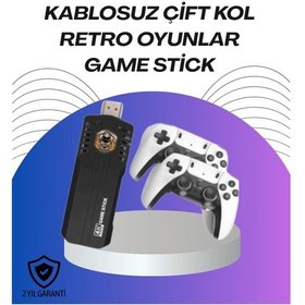 Resim Kablosuz Retro Oyun Konsolu Binlerce Oyun Ve Hd Görüntü İle Keyifli Oyun Deneyimi 