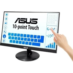 Resim 21.5 Asus VT229H IPS 5ms 60MHZ 1xvga 1xhdmı Fhd 1920X1080 Hoparlör Çerçevesiz Düşük Mavi Işık Dokunmatik Ekran Vesa 