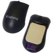 Resim Dijital Mouse Tasarımlı Hassas Cep Terazi Tartma Sınırı : 200grHassasiyeti : 0,01grBoyutu : 4×5