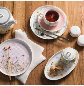 Resim Korkmaz Aşiyan Collection 30 Parça Kahvaltı Takımı A8722 Çok Renkli 